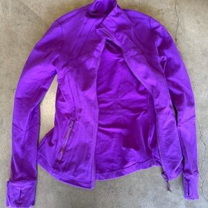 lululemon athletica Vibrant Purple Full-Zip Jacket